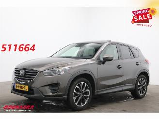 krockskadad bil auto Mazda CX-5 2.5 SkyActiv-G 192 GT-M 4WD Aut. Schuifdak Leder Bose ACC AHK 2016/8