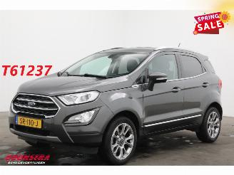 krockskadad bil auto Ford EcoSport 1.0 EcoBoost Titanium Navi Clima Cruise Camera SHZ LRHZ PDC 117.062 km! 2018/5