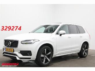 skadebil auto Volvo Xc-90 T8 Twin Engine AWD R-Design Pano LED ACC Memory Lucht Camera AHK 2017/10