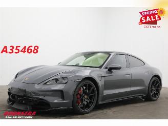 Voiture accidenté Porsche Taycan 4S 105 kWh PSCB PDLS+ PASM Pano 360° Bose Massage Ventilatie 2.277 km! 2025/1