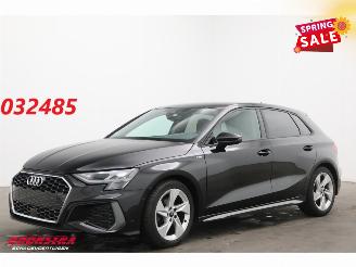 krockskadad bil auto Audi A3 Sportback 35 TFSI S-Line Matrix LED ACC Virtual SHZ PDC 2023/11