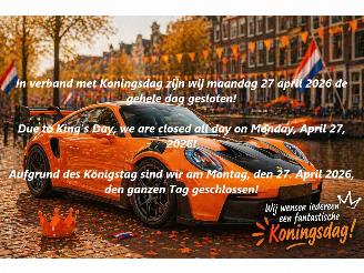 Voiture accidenté Maserati GranTurismo KONINGSDAG 