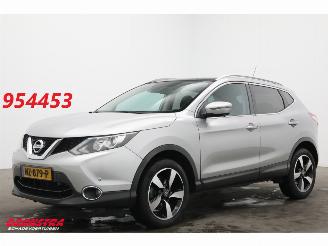 krockskadad bil auto Nissan Qashqai 1.2 N-Connecta Pano 360° Navi Clima Cruise PDC 2017/5