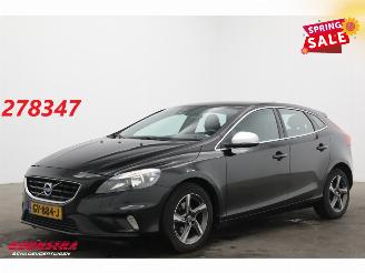 krockskadad bil auto Volvo V-40 2.0 D2 Ocean Race R-Design Leder Navi Clima Cruise Camera SHZ AHK 2015/9