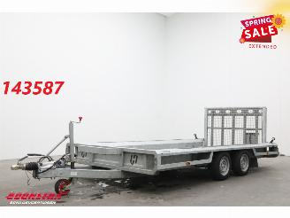 krockskadad bil aanhanger Henra  MT35 3.5t Tandemasser Machinetransport BY 2022 2022/5