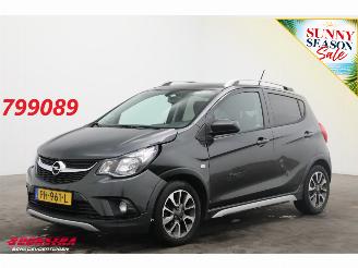krockskadad bil auto Opel Karl 1.0 Rocks Online Edition Bluetooth Airco Cruise 2017/6