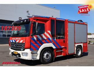 skadebil vrachtwagen Mercedes Atego 1527 Ziegler Komplett Feuerwehr 16.684 km! Euro 6 2018/11