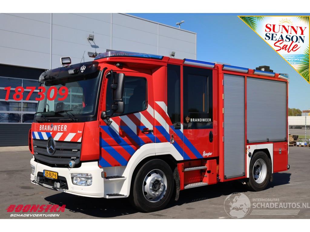 Mercedes Atego 1527 Ziegler Komplett Feuerwehr 16.684 km! Euro 6