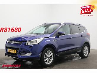 krockskadad bil auto Ford Kuga 1.5 EcoBoost Titanium Navi Clima Cruise Camera SHZ 82.974 km! 2014/11