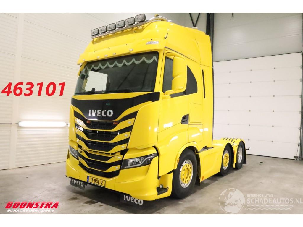 Iveco S-way 480 Full Air Alcoa Leder ACC Standairco 6X2 Verschiebekopplung