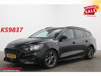krockskadad bil auto Ford Focus 1.0 EcoBoost ST Line X Navi Clima Cruise Camera LRHZ SHZ PDC 2019/3