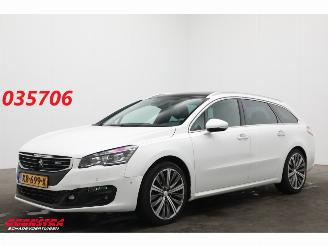 Unfallwagen Peugeot 508 SW 2.0 BlueHDi Allure Pano LED Leder Navi Clima Cruise Camera SHZ AHK 2016/7