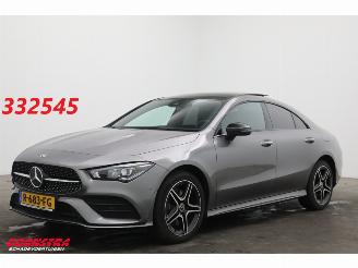 skadebil auto Mercedes Cla-klasse 250 e AMG Line Pano LED Leder Navi Camera SHZ PDC 2022/8
