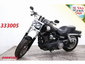 krockskadad bil motor Harley-Davidson FXDF Dyna Fat Bob 2008/7