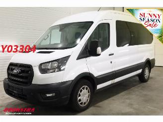 krockskadad bil auto Ford Transit Kombi 2.0 TDCI 9-Pers. Motorschaden ACC Apple/Android SHZ 2023/10
