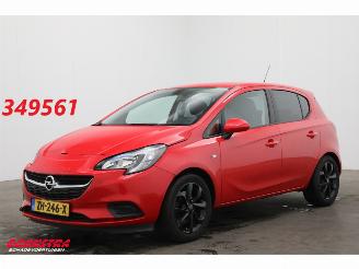 krockskadad bil auto Opel Corsa 1.0 Turbo Edition Airco Cruise LRHZ SHZ AHK 93.279 km! 2019/5
