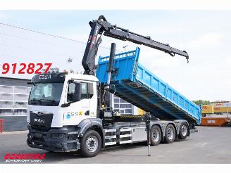 Vaurioauto  trucks MAN TGS 35.510 8X4 Kipper Hiab X-Hipro 232 E-3 119.097 km! 2023/3