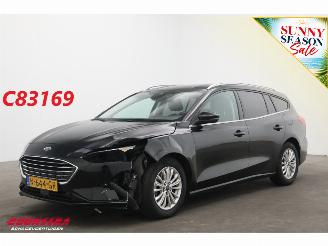 damaged passenger cars Ford Focus 1.0 EcoBoost Hybrid Titanium X Business Cruise Navi SHZ Camera PDC AHK 2021/10