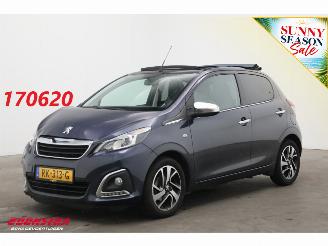 damaged passenger cars Peugeot 108 1.0 e-VTi Allure TOP! Open dak Cruise Airco Bluetooth LMV 2017/12