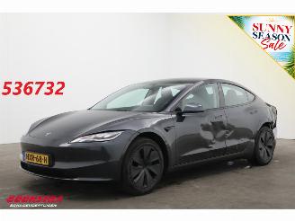 krockskadad bil auto Tesla Model 3 Premium Long Range RWD 78 kWh Pano Cruise Navi SHZ LrHZ Camera PDC 2025/7