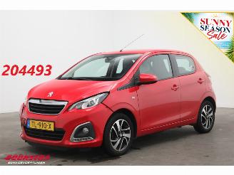 krockskadad bil auto Peugeot 108 1.0 e-VTi Allure Bluetooth Cruise Clima Camera LMV 2018/9