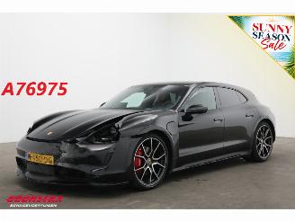 Voiture accidenté Porsche Taycan 4S Bose PDLS Pano Navi 360° Memory SHZ LrHZ Apple/Android 2021/9