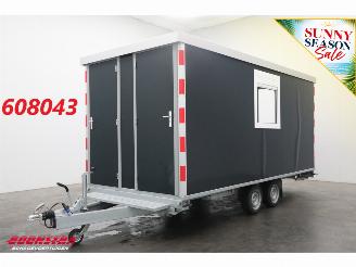Vaurioauto  passenger cars   Harmsen Tandemasser Schaftkeet Toilet 2000kg 500x230 Nieuw!! 2025/5