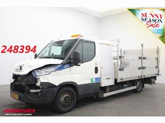 dañado vehículos comerciales Iveco Daily 35S14 CNG Hi-Matic Pritsche LBW Luftfederung Camera 125.553km 2018/11