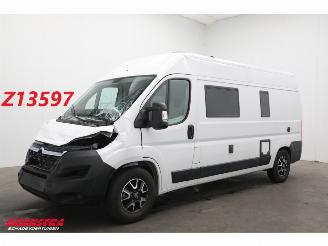 krockskadad bil camper Clever Celebration 2.2 HDI Lengtebed Toilet Wasbak Keuken Afzuigkap Camera Cruise Airco 2024/11