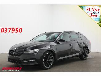škoda osobní automobily Skoda Superb Combi 2.0 TDI 200 PK DSG Sportline 4X4 LED ACC Memory Virtual Camera LRHZ SHZ 2023/8