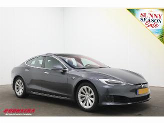 Tesla Model S 75 Base Pano Schuif/kantel Cruise Navi Memory Leder SHZ Camera PDC picture 2