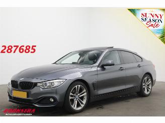 Schadeauto BMW 4-serie Gran Coupé 420d Aut. Sport-Line BiXenon Leder Navi Clima Cruise Camera PDC 2015/10
