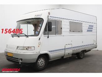 skadebil camper Hymer  B 564 2.5 JTD luifel Hefbed Douche AHK 1995/7