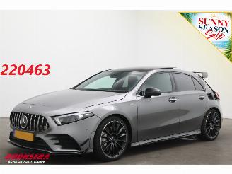 skadebil auto Mercedes A-klasse AMG 35 4MATIC Pano LED ACC Burmester Camera SHZ 53.549 km! 2020/3