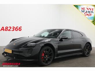 krockskadad bil auto Porsche Taycan GTS 93 kWh PDLS+ PDCC PTV Sport Chrono Pano ACC HUD Burmester 360° 2023/5
