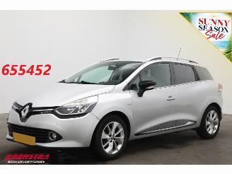krockskadad bil auto Renault Clio Estate Grandtour 1.5 dCi ECO Limited Navi Cruise Airco Bluetooth PDC 2016/6