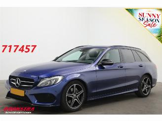 Voiture accidenté Mercedes C-klasse Estate 180 AMG Navi Cruise Clima Leder Memory SHZ Camera PDC 2018/3