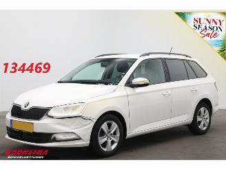 skadebil auto Skoda Fabia Combi 1.4 TDI DSG Ambition Business Navi Cruise Airco Bluetooth PDC 2017/2