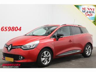 uszkodzony samochody osobowe Renault Clio Estate Grandtour 0.9 TCe Limited Cruise Navi Clima Bluetooth PDC AHK 2016/8