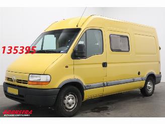 skadebil bromfiets Renault  Master 2.8 dTi Buscamper Luifel Solar AHK 1997/11
