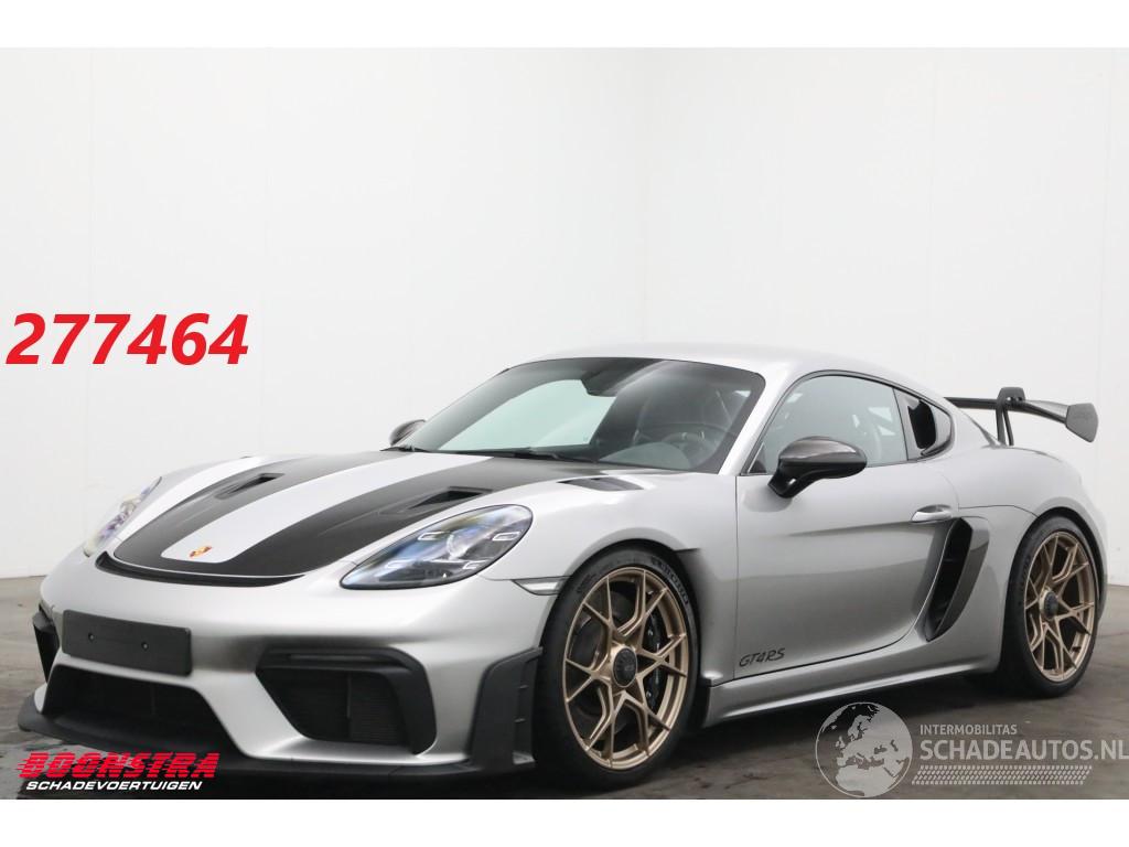 Porsche 718 Cayman GT4 RS Clubsport Weissach 4.0 PDK Sport Chrono Carbon Lift vPDLS+ PASM