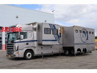 krockskadad bil vrachtwagen Scania R 400 124 LB 6X2 Pop-out 6-Boxes Reydams Wohnmobil 1998/5