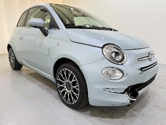 damaged passenger cars Fiat 500 1.0 70 Hybrid Dolcevita Pano/Clima 2023/3