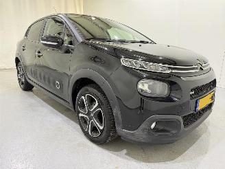 krockskadad bil auto Citroën C3 1.2 PureTech Shine Navi 2017/5