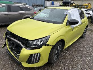uszkodzony samochody osobowe Peugeot e-208 EV Style   50 kWh  Automaat   ( Nieuw Prijs 37000,00 ) 2025/2