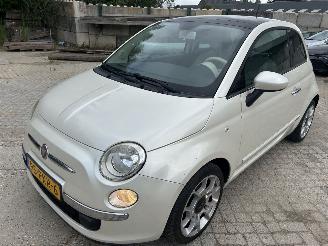skadebil auto Fiat 500 1.2  Automaat  Panoramadak 2011/2