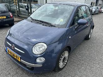 skadebil auto Fiat 500 1.0 TwinAir lounge  ( Panoramadak ) 2013/10