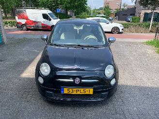 krockskadad bil auto Fiat 500 1.2 ROSA 2010/1