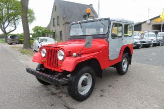 Schadeauto Jeep Willys 4X4 BENZINE UITVOERING MET OPEL MOTOR 1963/5
