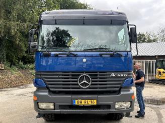 Mercedes Actros 1831 AK 4x4 Open laadbak met zware Palfinger laadkraan picture 14